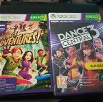 Xbox 360 console + kinect + 3 games