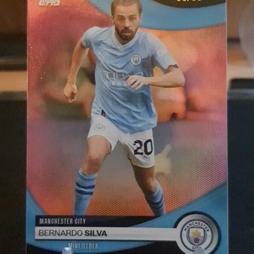 Topps Manchester City Team Set 2023-24 Bernardo Silva like new