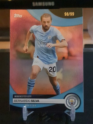 Topps Manchester City Team Set 2023-24 Bernardo Silva like new
