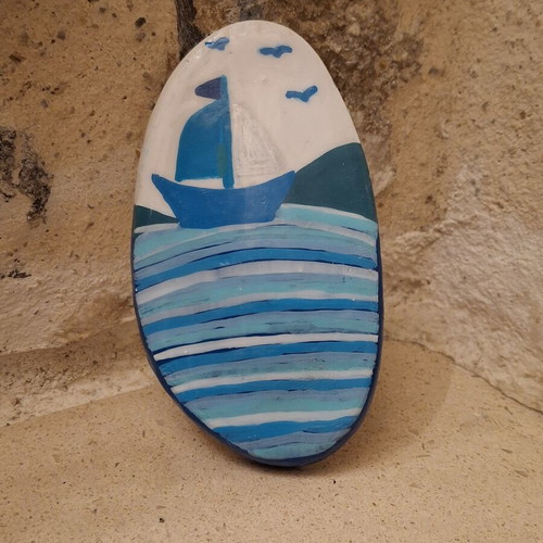 Porcelain magnet hand-painted made to order