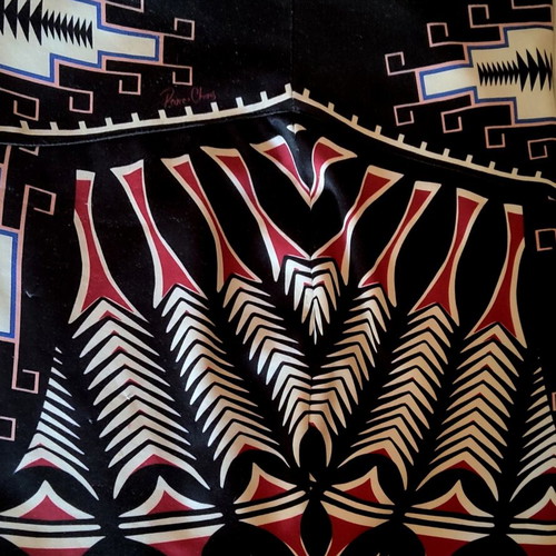 Peace And Chaos mini skirt like new, tribal design, sizes S/M