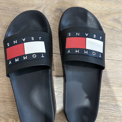 Tommy Jeans blue slippers size 44