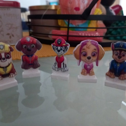 Φιγούρες Paw Patrol Kinder σετ 15 τεμ σαν καινούργιο