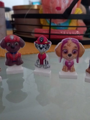 Φιγούρες Paw Patrol Kinder σετ 15 τεμ σαν καινούργιο