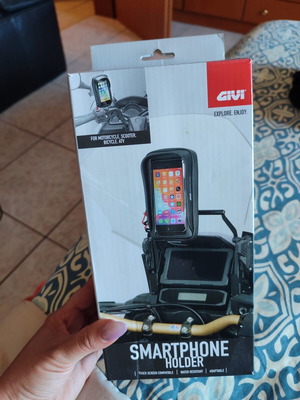 Givi Θήκη Smartphone αδιάβροχη για ηλεκτρονικές συσκευές μηχανής σαν καινούργιο