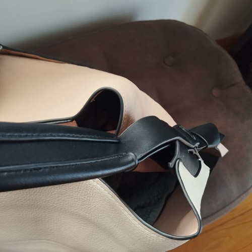 Fullah Sugah large shoulder bag used, beige