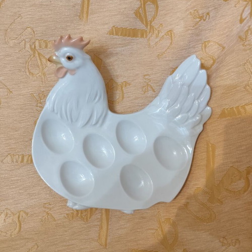 Decorative egg platter like new, Hutschenreuther