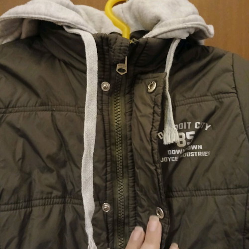 Joyce boys' jacket 4-5 years green like new