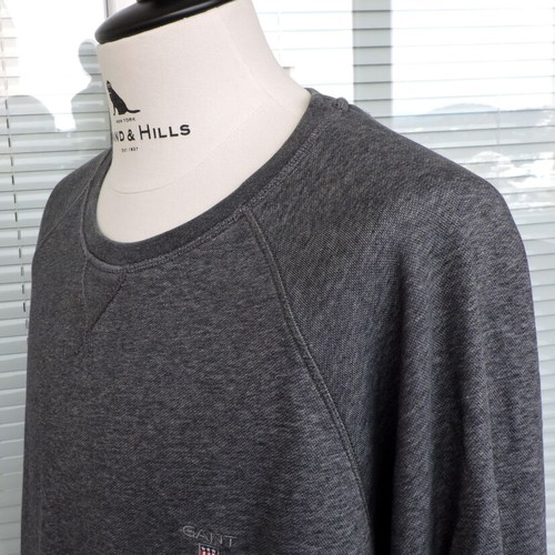 Gant men's grey long sleeve sweatshirt size 4XL like new