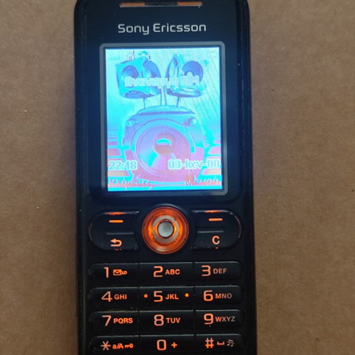 Sony Ericsson W200i vintage mobile phone used