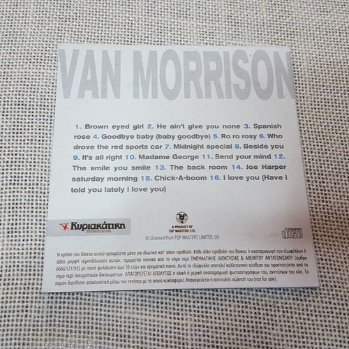 Van Morrison Van Morrison CD used, rock