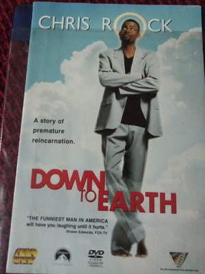 Chris Rock Down to Earth DVD like new, comedy with subtitles
