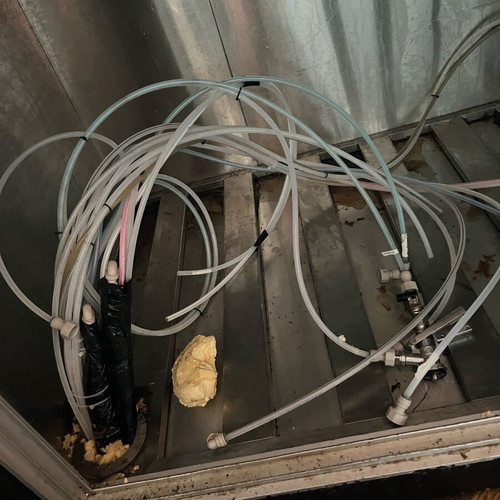 Beer Keg Cooling Chamber used with 12-Tap Dispensing System