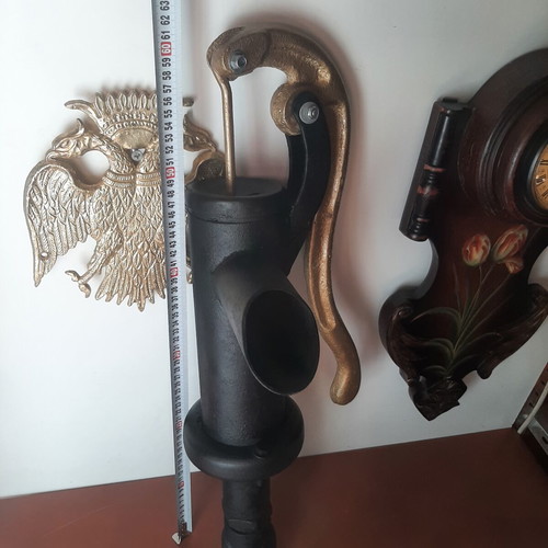 Old Hand Water Pump (Touloumpa) like new, restored vintage decoration
