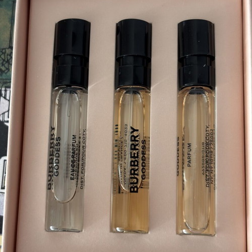 Burberry Goddess Complete Trilogy Discovery Set new, 3 x 1.5ml tester vials