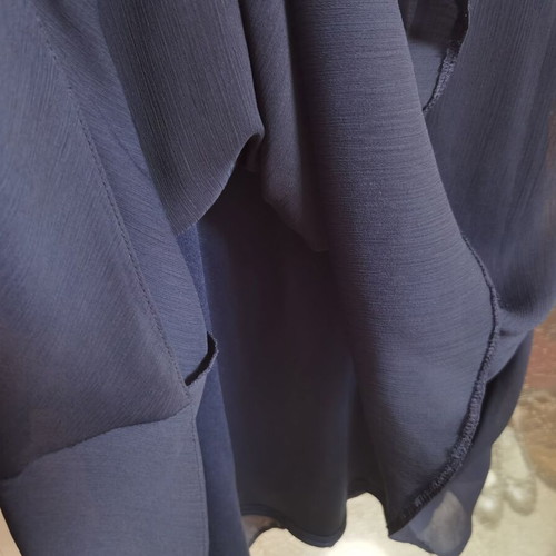Orsay dark blue dress like new with pearls, formal for young girl