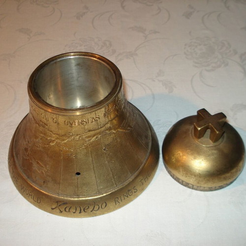 Decorative bell used 15.5cm weight 1.200g