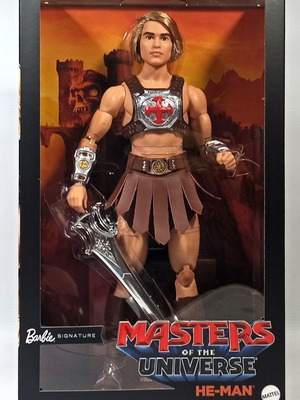 Mattel Barbie Signature He-Man 12" Action Figure New