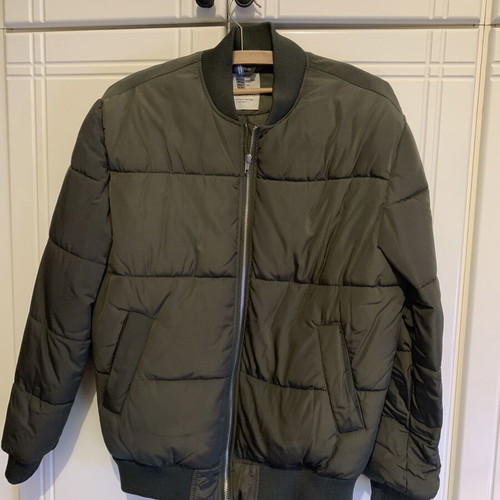 Khaki jacket like new, size S