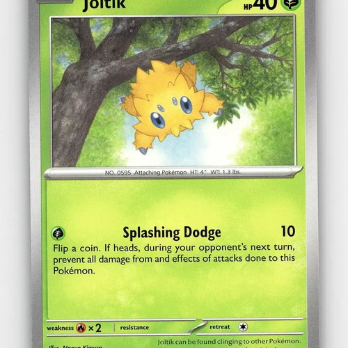 Joltik collectible pokemon card new 001/064