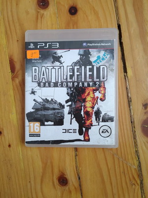 Battlefield Bad Company 2 PS3 game used, no manual