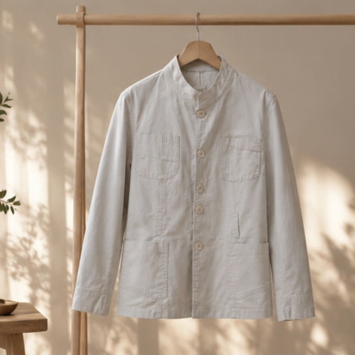 Cotton jacket M/L, beige