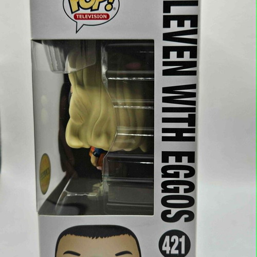 Funko Pop Stranger Things Eleven With Eggos Chase No.421 like new