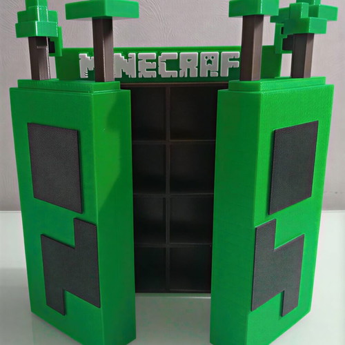 Minecraft Kinder Joy display for 28 figures new