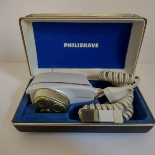 Philishave 1970 electric shaver used