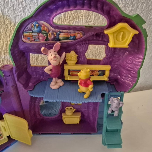 Vintage Winnie the Pooh Mattel 100 Acre Wood playset bundle