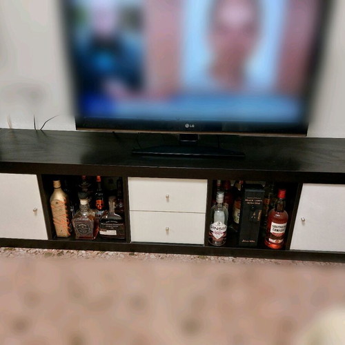 IKEA furniture used with two cabinets and two drawers
