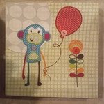 Canvas frame monkey 26×25