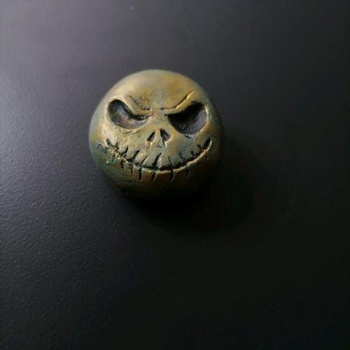 Jack Skellington magnets handmade, new, gypsum with acrylics