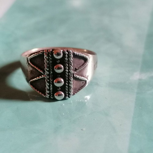 Silver 925 ring vintage style no 59 US 9 new