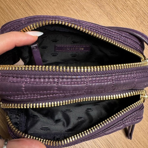 Juicy Couture crossbody bag used, purple