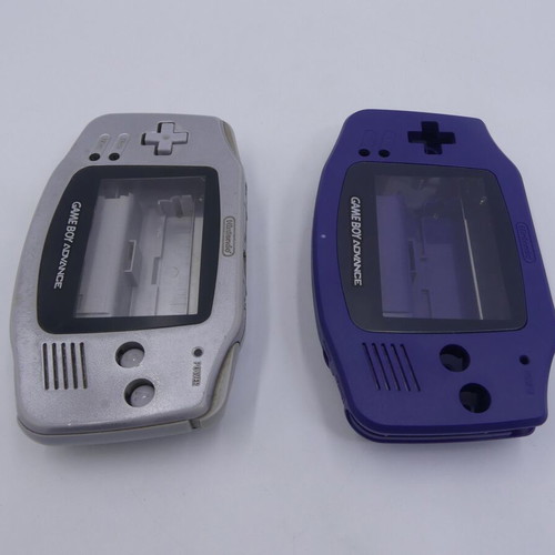 Set of 3 used Game Boy Advance (GBA) consoles with original screen and parts