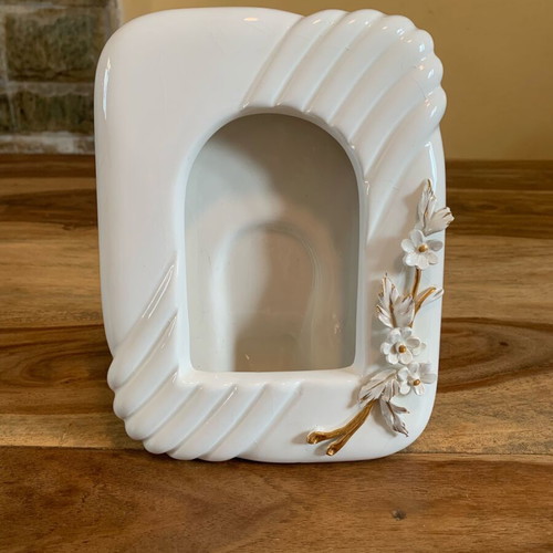 Vintage ceramic frame like new 21x17.5cm