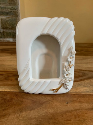 Vintage ceramic frame like new 21x17.5cm