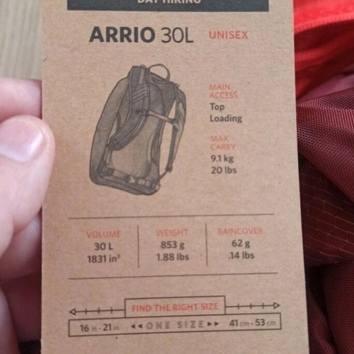 Gregory 30 L Backpack brand new for hiking and trekking