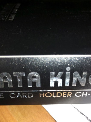 Card holder with 120 slots for merchant and professional cards new