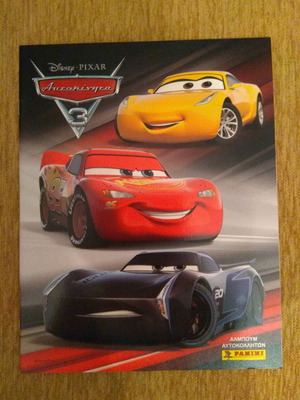 Panini Cars 3 2017 sticker album new with 208 stickers