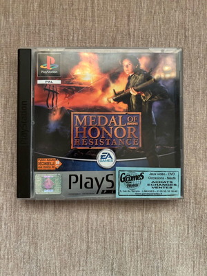Medal of Honor Resistance PlayStation 1 used, French complete