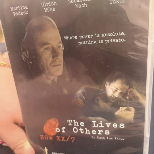 The Lives of Others DVD like new, Oscar-winning foreign film