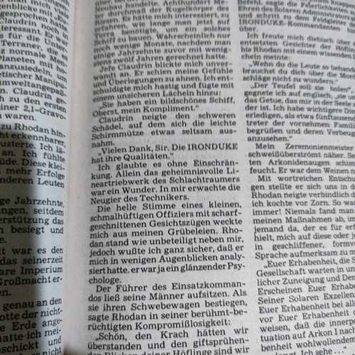 Perry Rhodan vintage magazine in German
