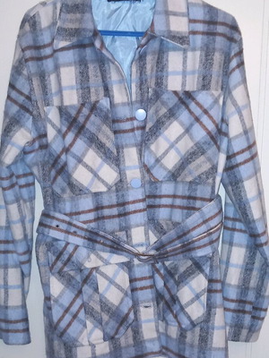 Answear Lab coat unused, turquoise, size L