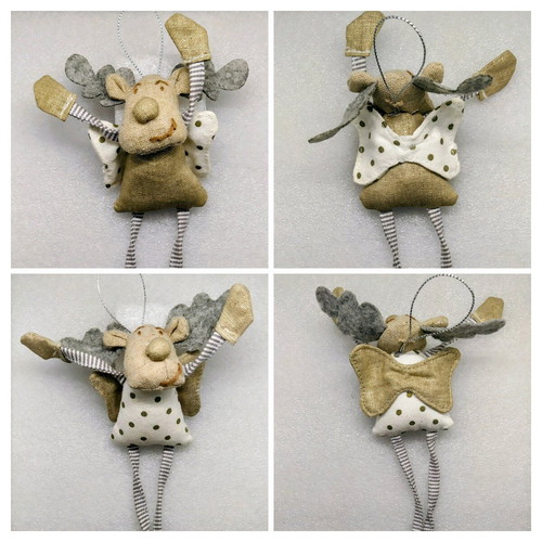 Christmas hanging reindeer decorations from SIA new