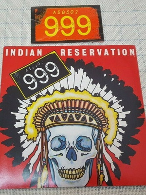 999 Indian Reservation 7' βινύλιο μεταχειρισμένο, punk