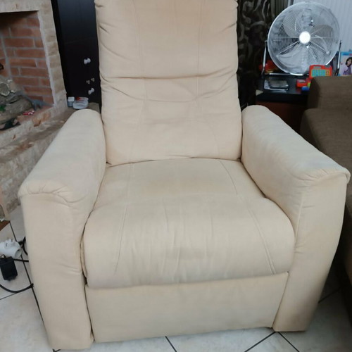 Relax massage armchair like new with reclining back and footrest