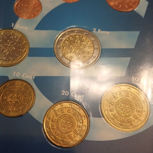 Σετ ευρώ κερμάτων σαν καινούργιο, Luxemburg 2002, Portugal 2002, Latvia 2014, Spain 2008