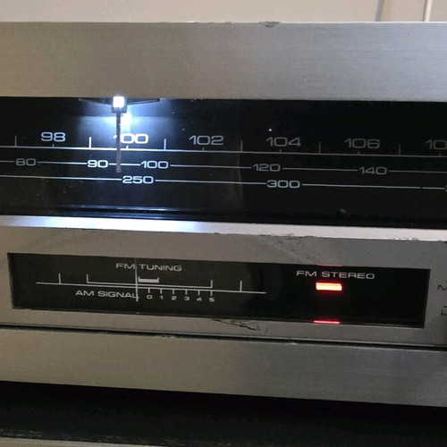 Pioneer TX-406L tuner used, analog vintage receiver
